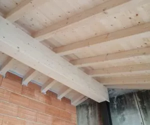 Tetto in legno