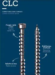 Vite CLC: connettore legno-cemento Ø 8 mm