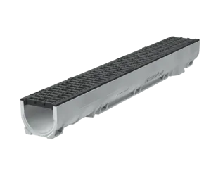 Canali di drenaggio FILCOTEN® realizzati in calcestruzzo composito fibro-rinforzato ad elevate prestazioni. Disponibili con diverse tipologie di griglie.