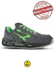 Scarpe antinfortunistiche basse, leggere e comode u power della linea Red Carpet.