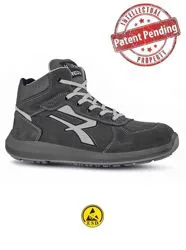 Scarpe antinfortunistiche alte, leggere e comode u power della linea Red UP