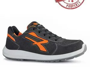 Scarpe antinfortunistiche basse, leggere e comode u power della linea Red UP. Classe di protezione: S1P SRC ESD 