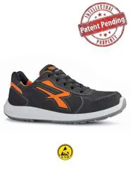 Scarpe antinfortunistiche basse, leggere e comode u power della linea Red UP. Classe di protezione: S1P SRC ESD 