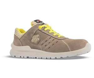Scarpe antinfortunistiche basse, leggere e comode u power della linea Flat Out. Classe di protezione: S1P SRC  