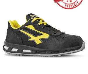 Scarpe antinfortunistiche basse, leggere e comode u power della linea Red Lion. Classe di protezione: S3 CI SRC ESD 