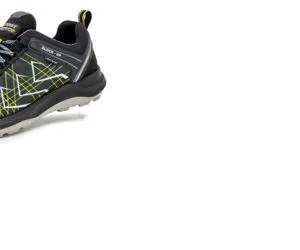 Scarpe antinfortunistiche primavera/estate, tomaia tessuto e pelle scamosciata, ultra leggera. Livello di sicurezza S1P SRC ESD 