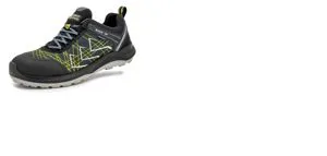 Scarpe antinfortunistiche primavera/estate, tomaia tessuto e pelle scamosciata, ultra leggera. Livello di sicurezza S1P SRC ESD 