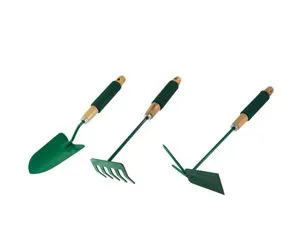 Attrezzi per i giardinaggio a mano. Disponibili anche con manico lungo.