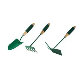 Attrezzi per i giardinaggio a mano. Disponibili anche con manico lungo.