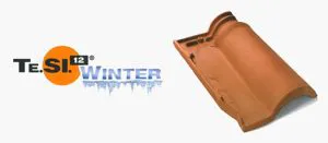 Te.Si. Winter è la tegola che ha ottenuto la certificazione tedesca TÜV per i tetti del Nord Europa. 