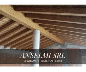 Realizzazione copertura con travi lamellari di abete a Verona